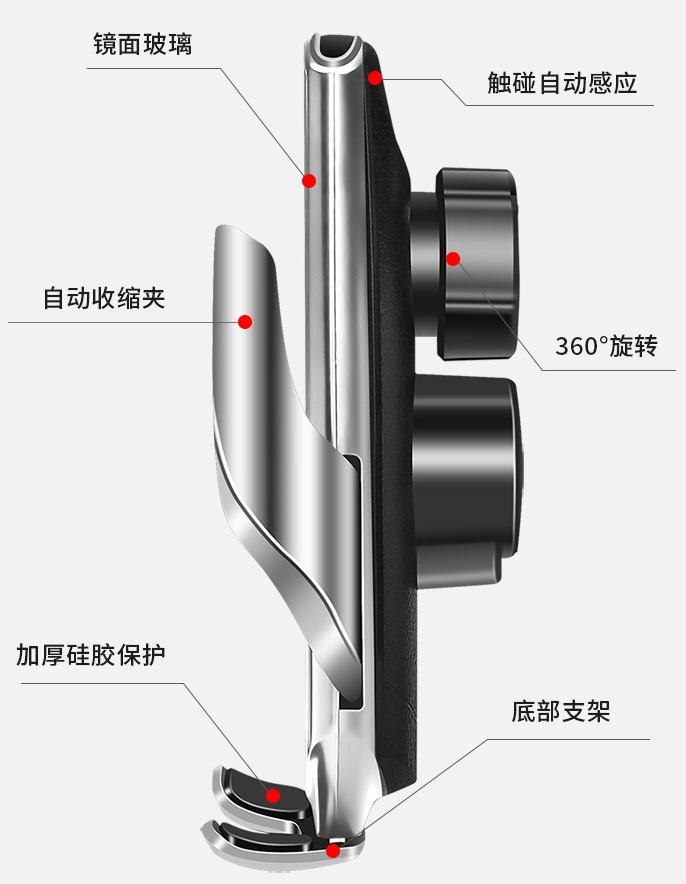 2022最新外观设计——汽车手机支架设计！