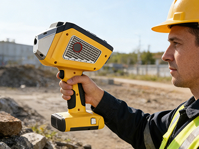 手持XRF光谱分析仪工业设计全案|壹零壹工业设计手持光谱仪设计解析