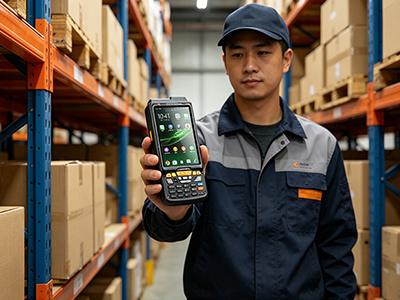 手持物流终端设备设计全案 | 壹零壹工业设计智慧物流工业PDA解决方案