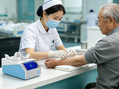 智能采血秤外观与结构设计全解|壹零壹工业设计医疗设备标杆案例