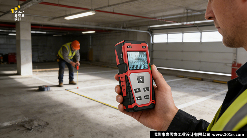 手持红外水平测距仪设计