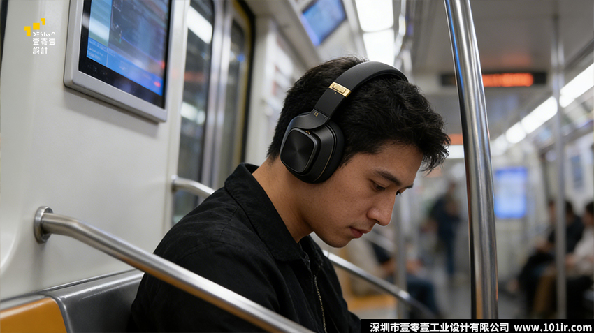 头戴式蓝牙耳机全案设计