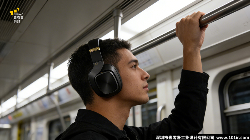 头戴式蓝牙耳机全案设计