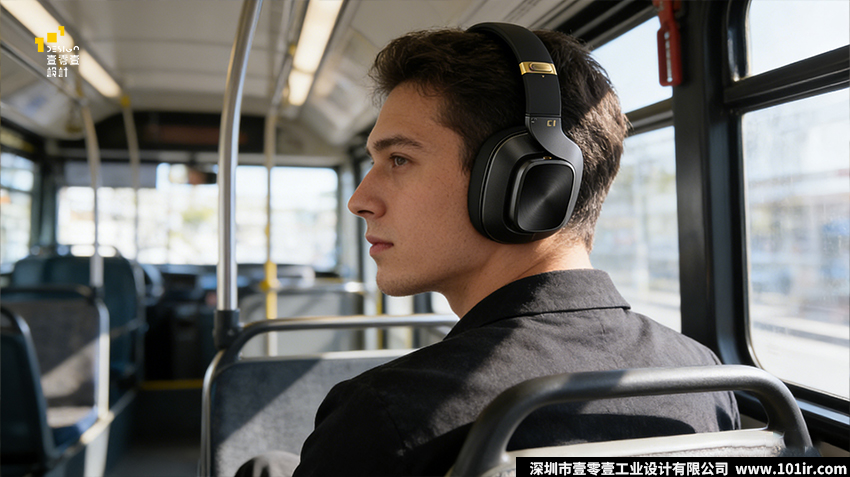 头戴式蓝牙耳机全案设计