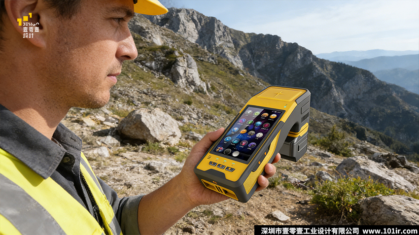 手持测绘仪工业设计