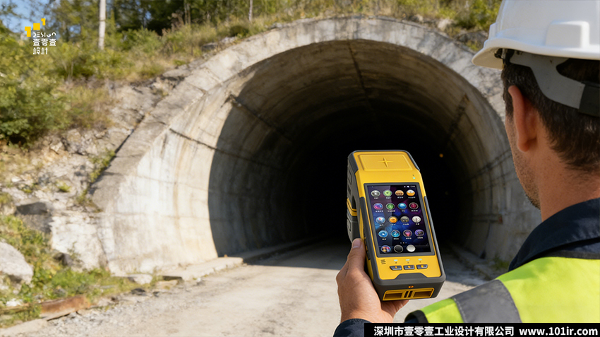 手持测绘仪工业设计