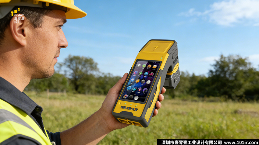手持测绘仪工业设计