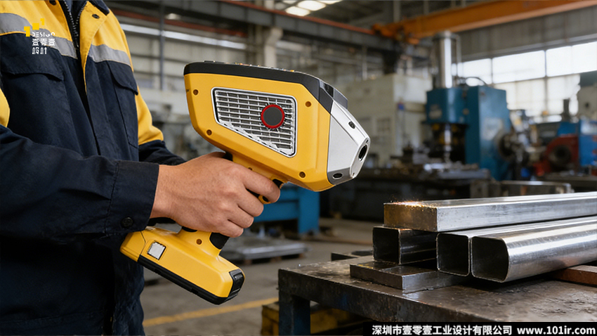 手持XRF光谱分析仪工业设计