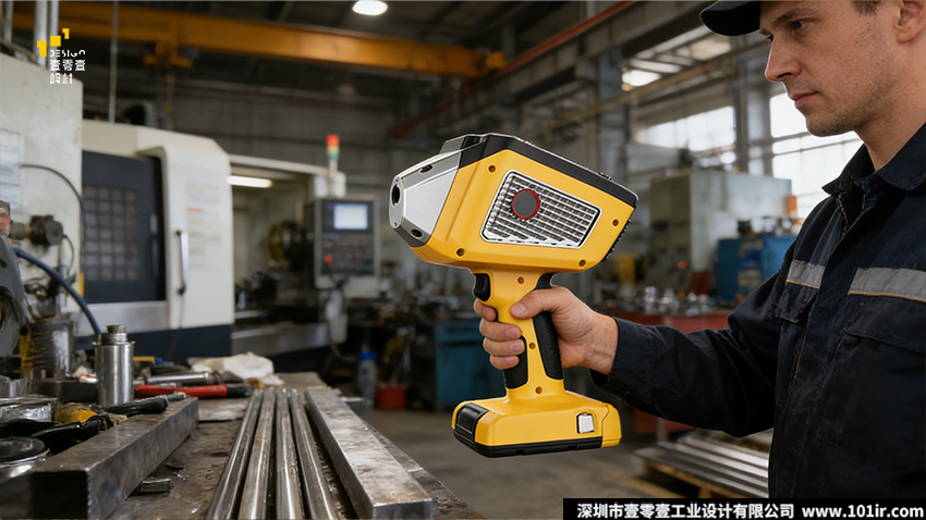 手持XRF光谱分析仪工业设计