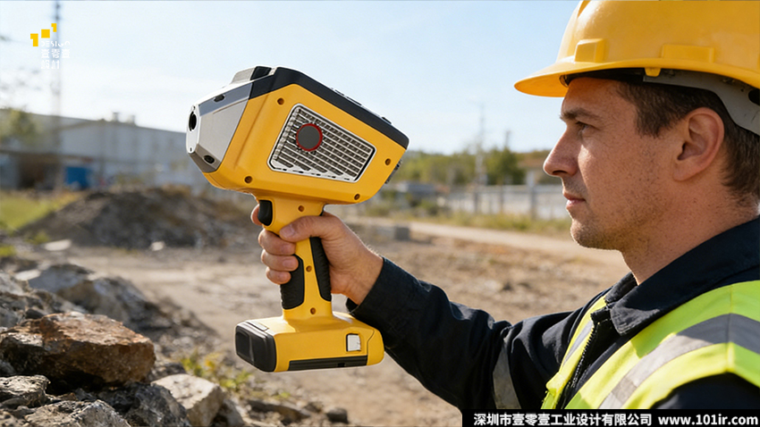 手持XRF光谱分析仪工业设计