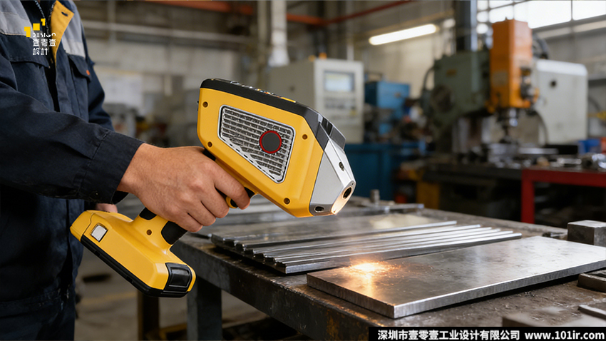 手持XRF光谱分析仪工业设计