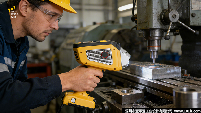 手持XRF光谱分析仪工业设计