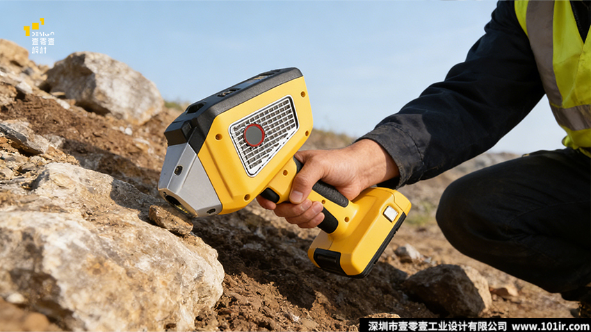 手持XRF光谱分析仪工业设计