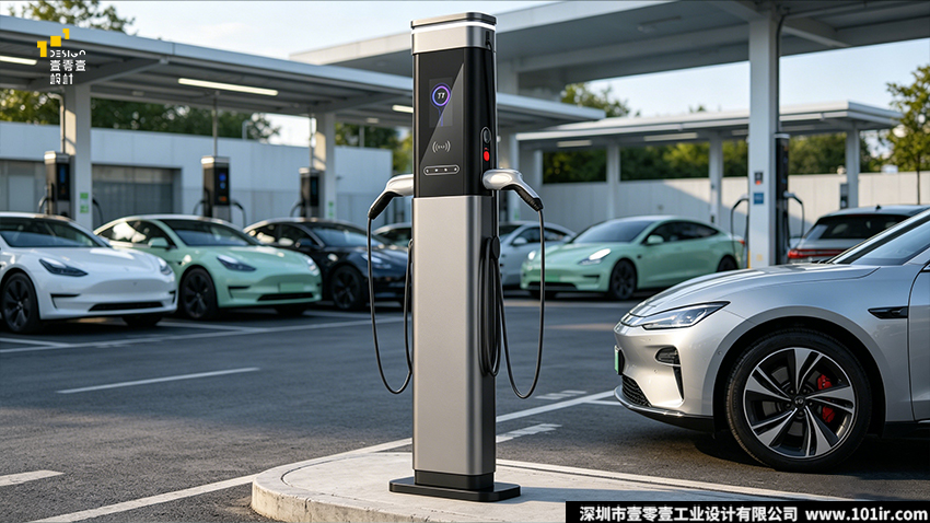落地式交流充电桩设计
