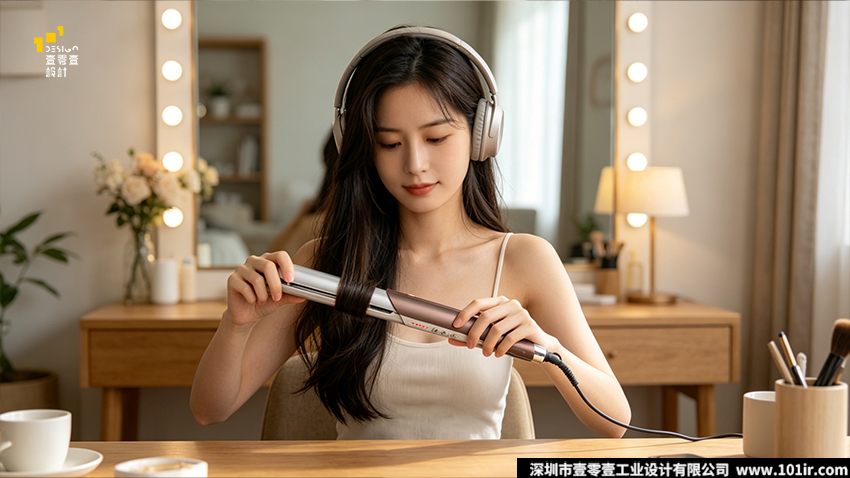 卷发棒设计
