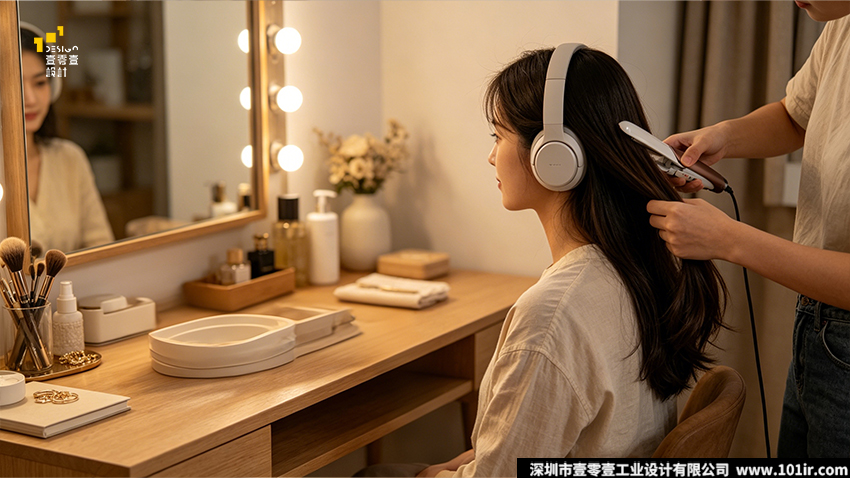 卷发棒设计