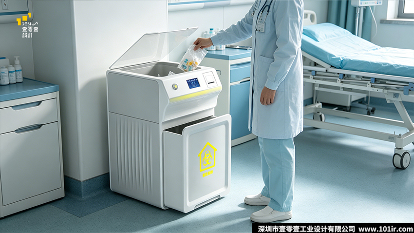 医疗垃圾桶设计