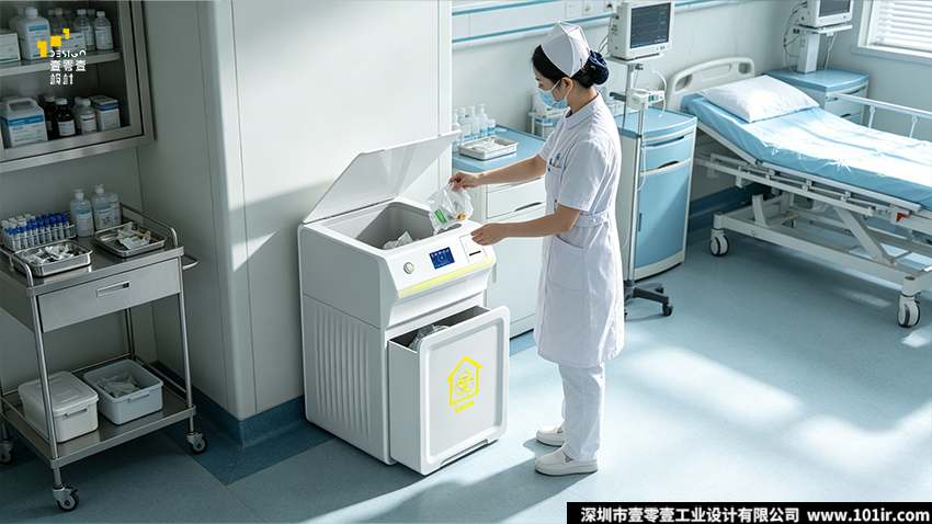 医疗垃圾桶设计