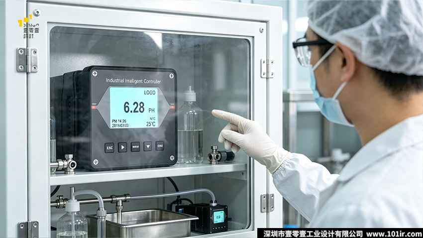 在线PH检测仪行业设计