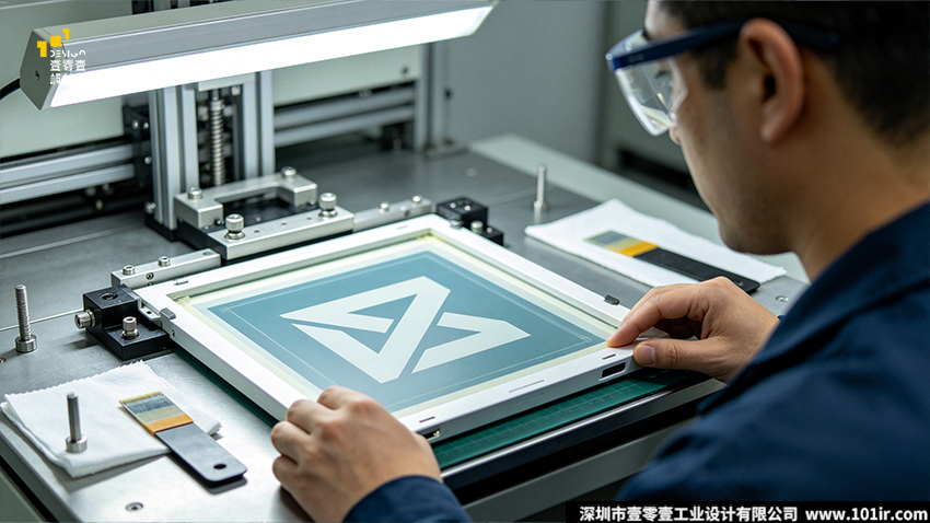 丝印移印镭雕区别,产品logo印刷工艺,表面标识工艺选型,工业设计CMF工艺,塑胶外壳logo加工,金属产品镭雕,logo工艺耐久性对比