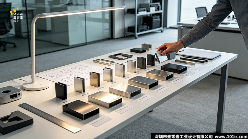 铝合金,不锈钢,锌合金,钛合金,金属材料选型,工业设计材料选用,金属性能对比,产品材料适配