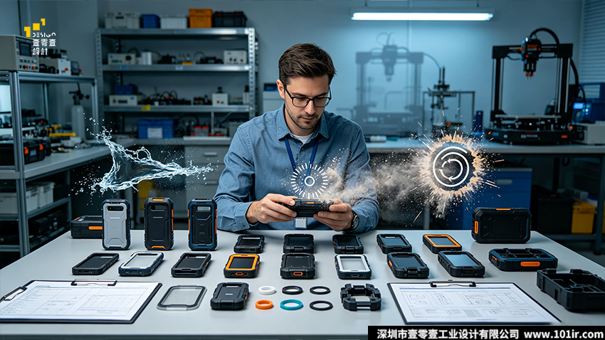 三防产品结构设计,防水结构设计,防尘结构设计,防摔结构设计,IP等级防护设计