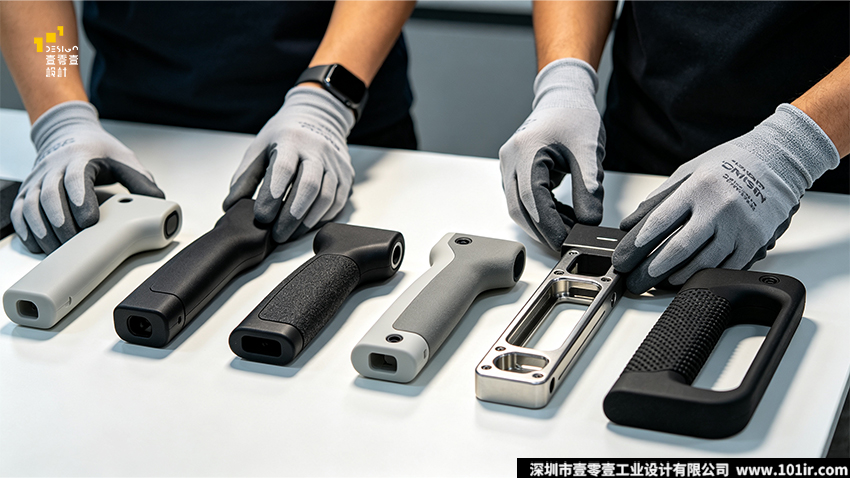 手柄设计,握持感、手掌曲线,人机工程学,工业设计,