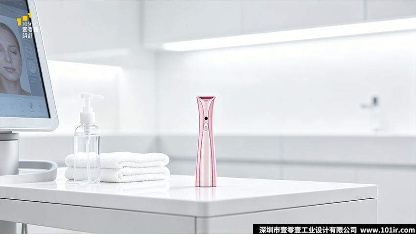 纳米喷雾美容仪,便携美容仪器,工业设计,产品外观设计,产品结构设计,人体工学设计,压电雾化结构,个护电器设计