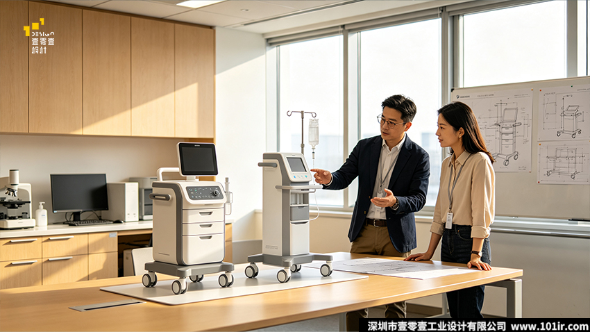 医疗产品外观设计,医疗器械外观设计,医疗产品CMF设计,医疗产品易清洁设计,医疗产品人性化设计,医疗设备人机工程,医疗产品亲和力设计,医疗设计规范
