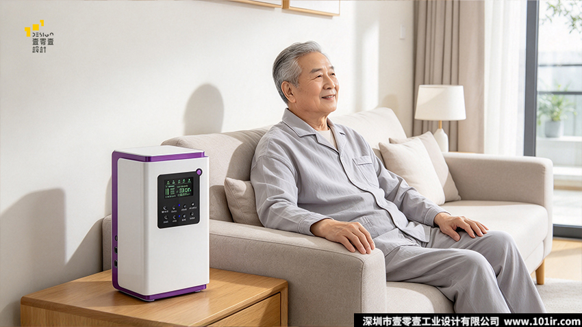 高电位治疗仪设计,家用高电位治疗仪外观设计,医疗器械结构设计,壹零壹工业设计,电位治疗设备CMF设计,立式高电位治疗仪,医疗产品工业设计,家用康养设备设计